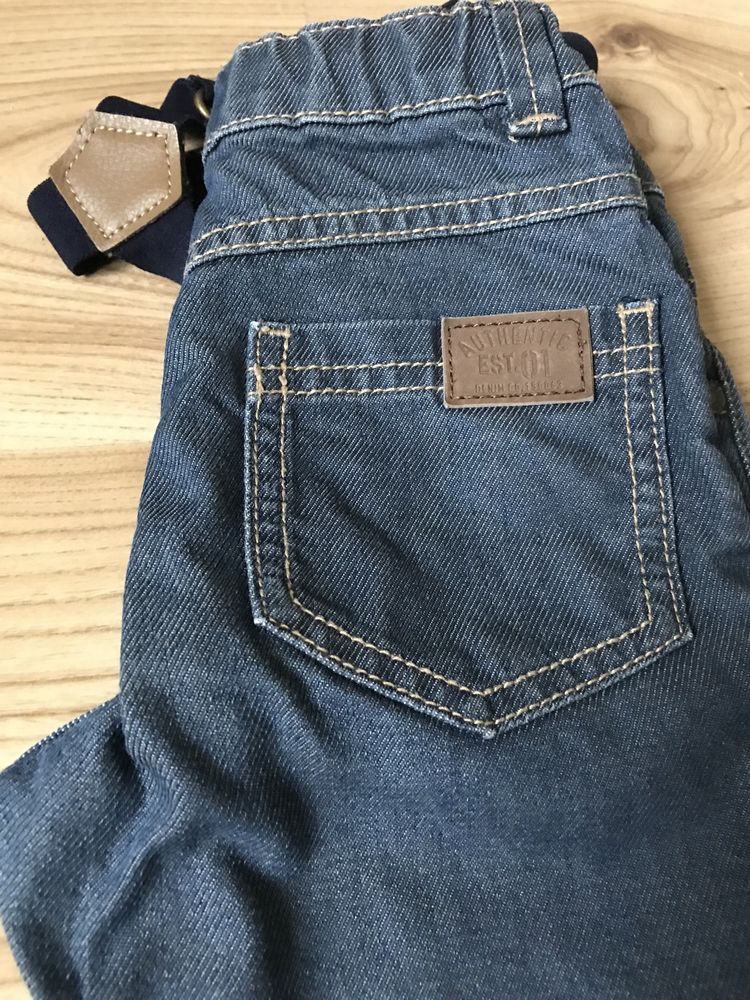 Spodnie jeans rozm 18-24 miesiące