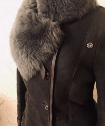 Дубленка женская 46 р-р