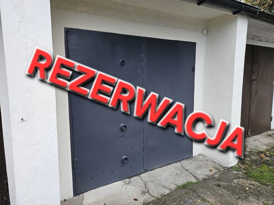 Garaż murowany z kanałem. Radzionków. Sadowa