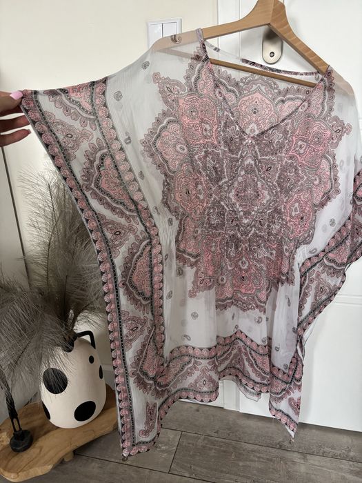 Narzutka plażowa boho XS/S, nowa