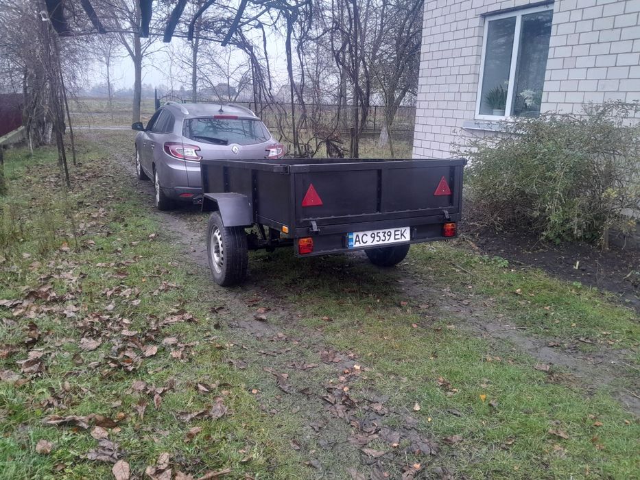 Прицеп автомобільний новий 2.32×1.35м