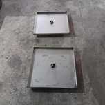 Tampas ocultas em inox