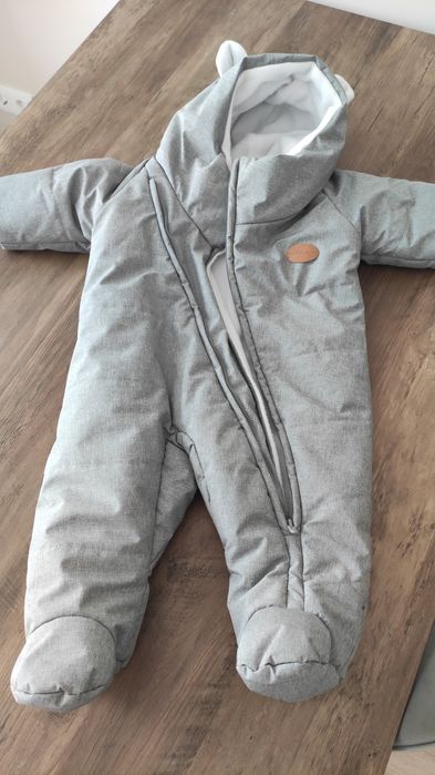 Демісезонний комбінезон сірого кольору