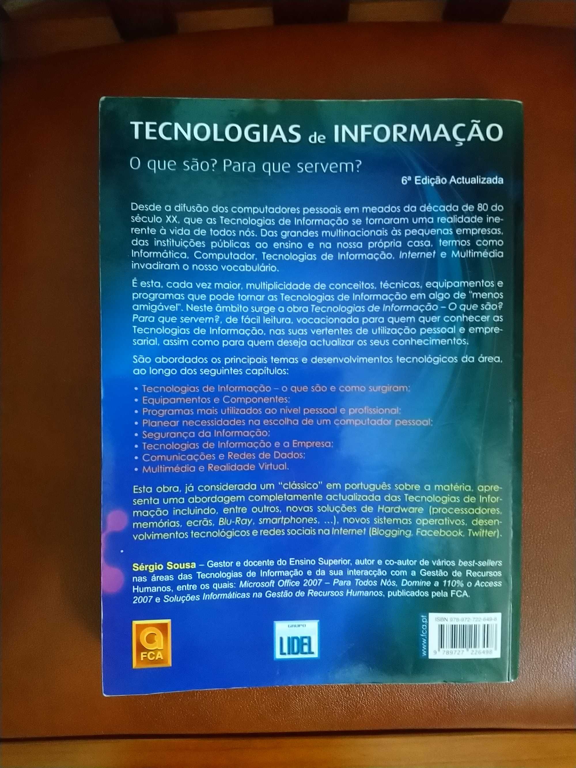 Livro FCA Tecnologias da Informação