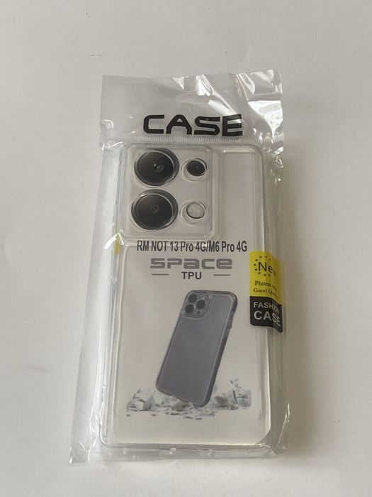 Чехол Xiaomi Redmi Note 14S / Note 13 Pro 4G Прозорий Протиударний