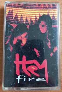 Sprzedam kasetę magnetofonową - Hey pt. Fire", 1993 r.