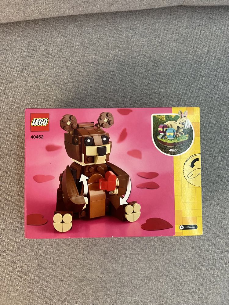 LEGO 40462 Okolicznościowe - Walentynkowy niedźwiedź brunatny nowy