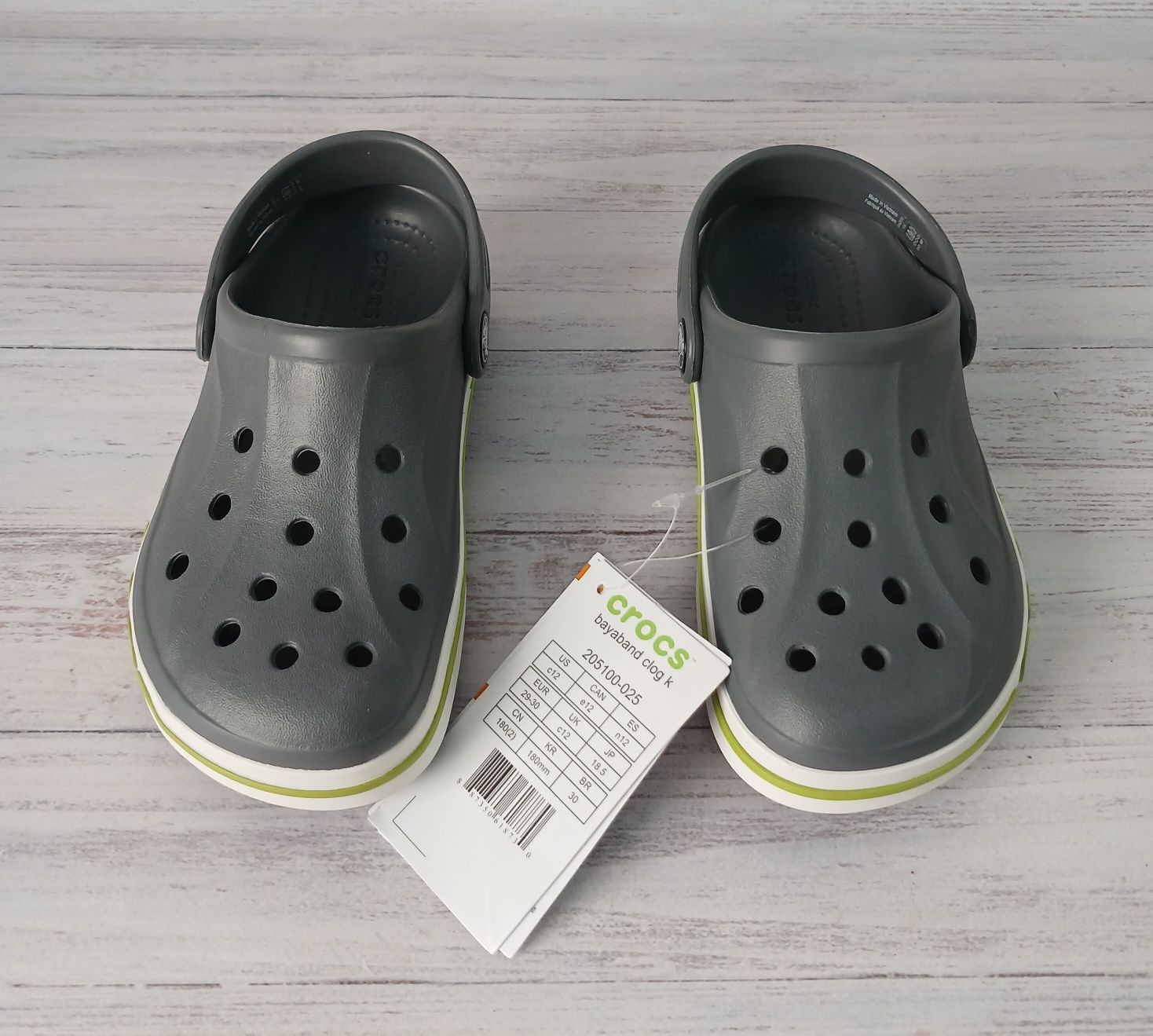 С12(29-30) Bayaband CROCS босоніжки, клоги, сабо