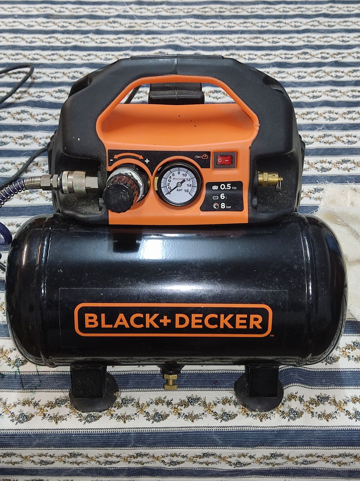 Compressor Black Decker 6l