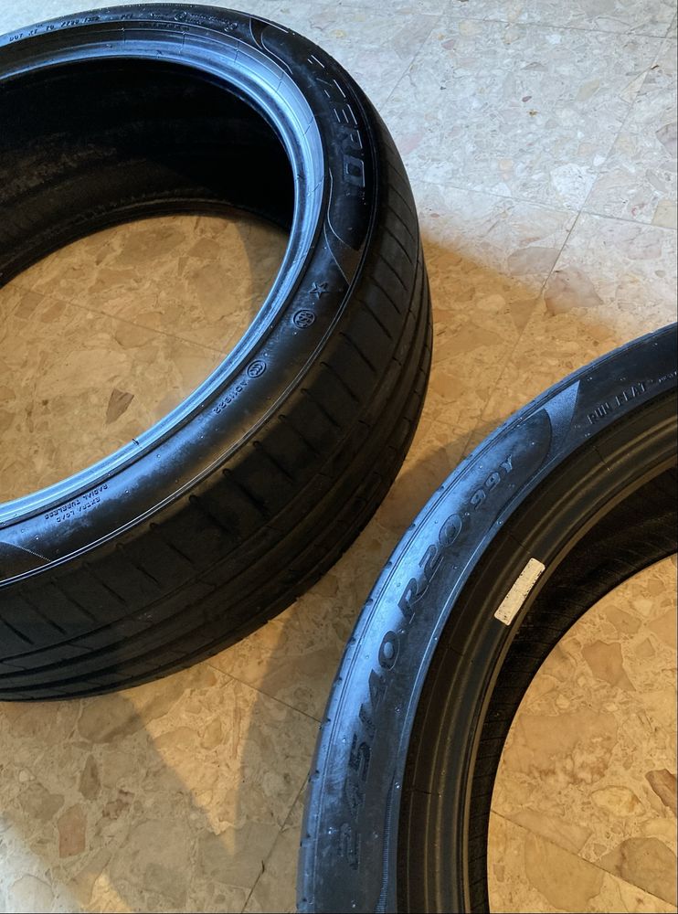 245 40 R20 Pirelli Pzero Pneus