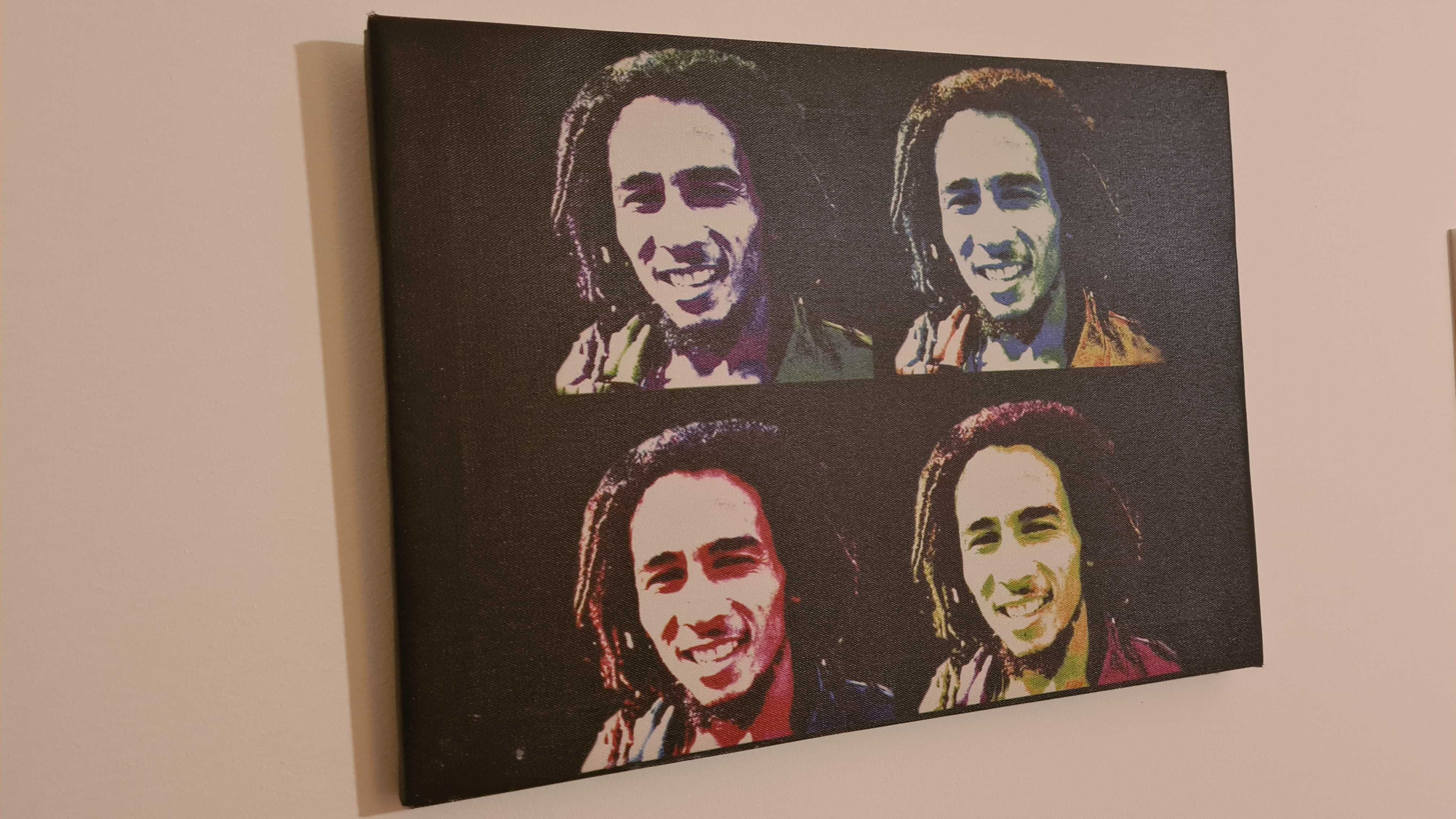 Loja ALE-HOP - Quadro Tela Canvas Poster Bob Marley