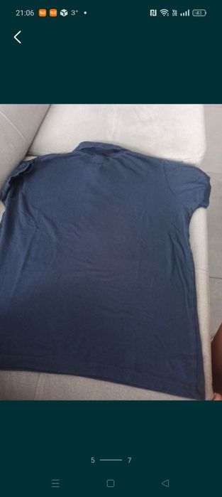 Koszulka polo granatowa rozmiar L ala lacoste