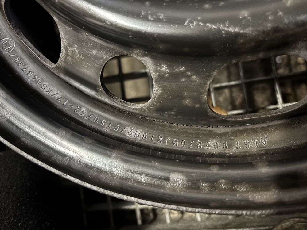FS23 Komplet felg stalowych 16” 5x114,3 mazda