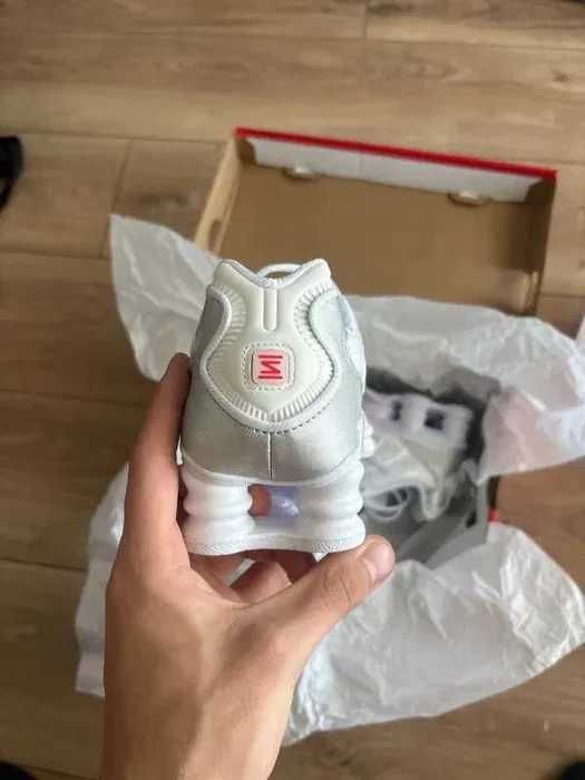 Buty meskie Mokasyny Nike_Shox_TL_White R42
