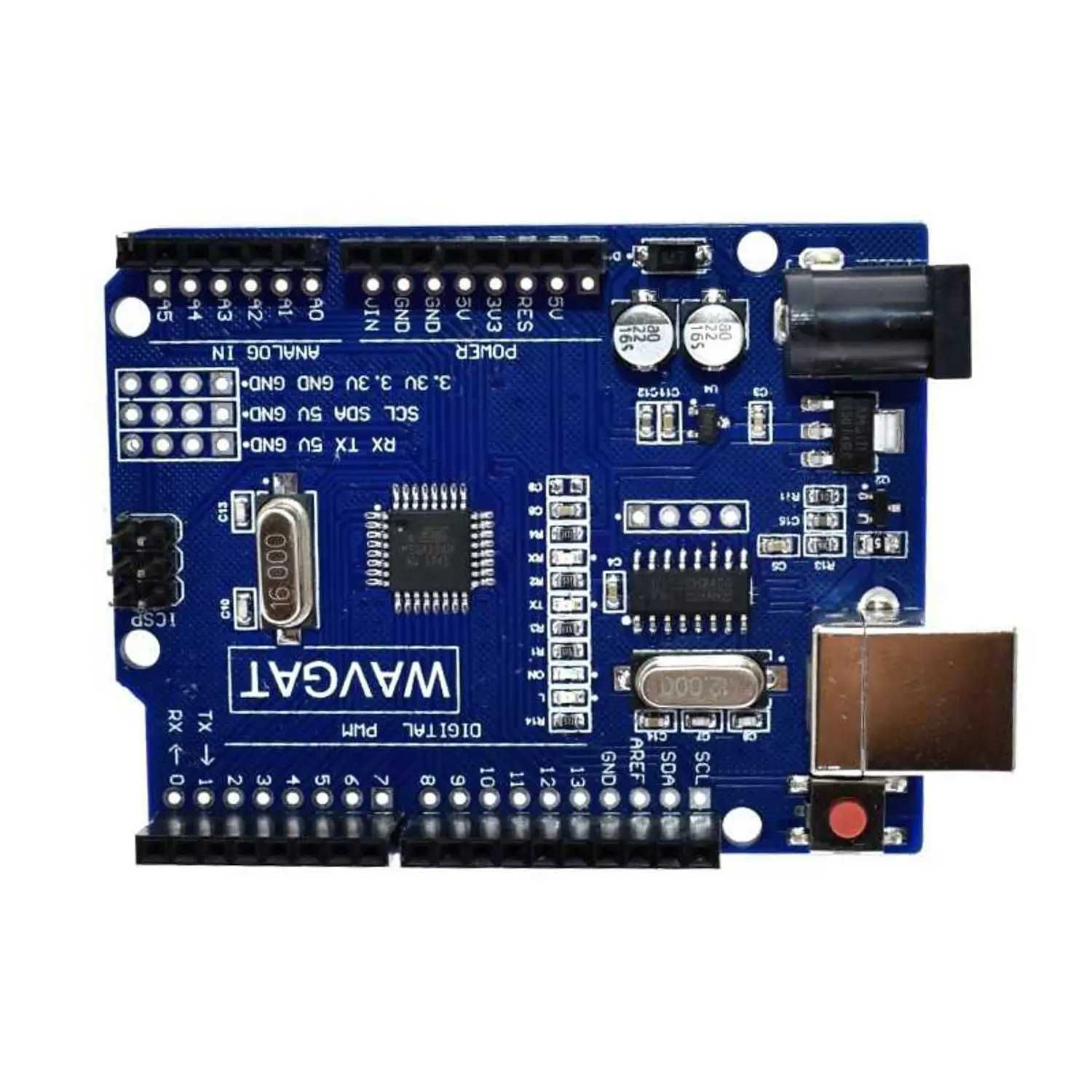 Отладочная плата Arduino Uno Rev3 (CH340G) WAVGAT