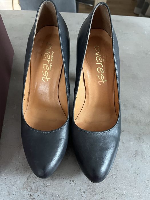 Czółenka szydlowski, skora naturalna r. 37