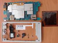 Sony Xperia Z1 Compact D5503 White (комплект запчастей, без экрана)