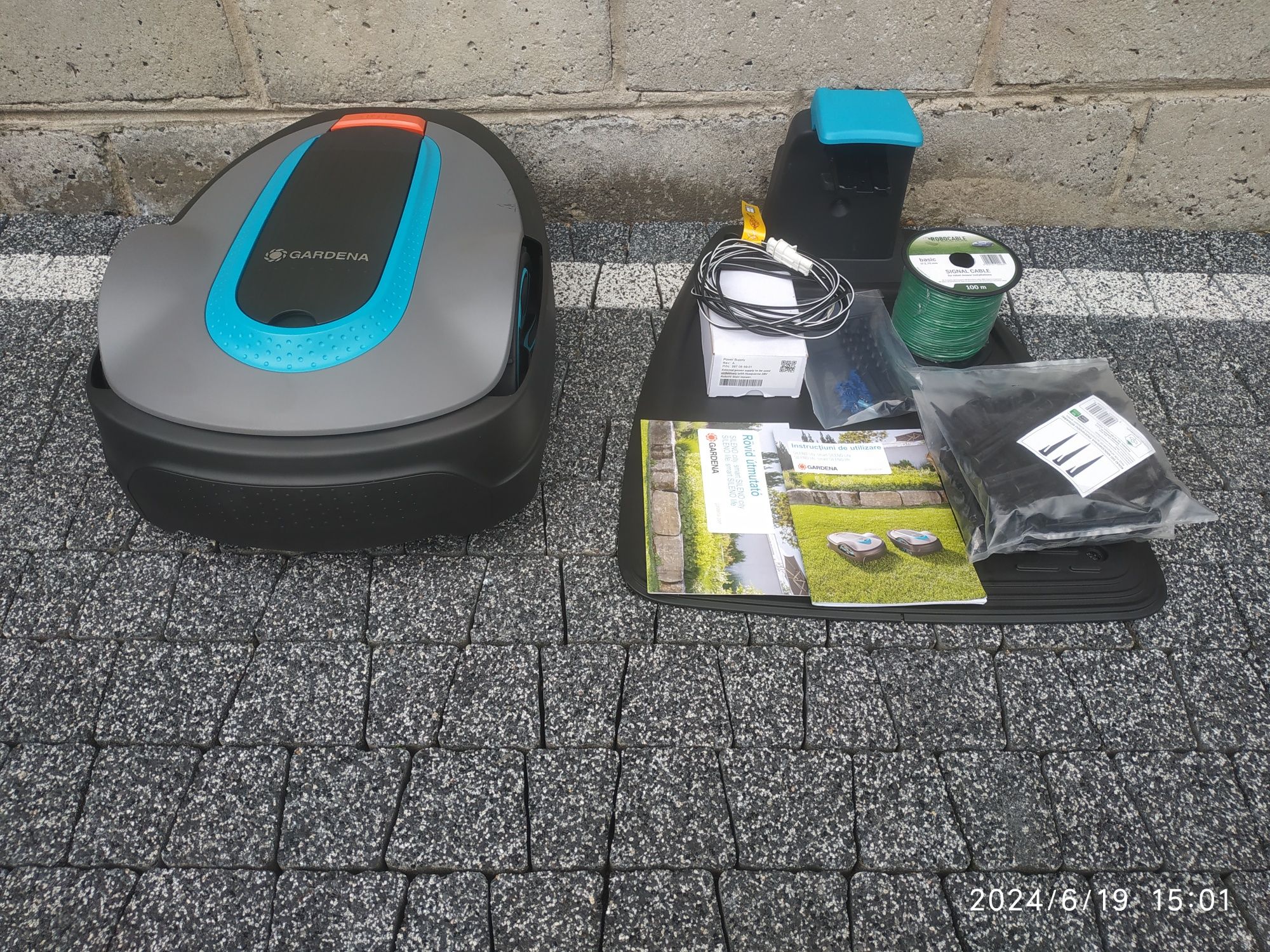 Nowy Robot koszący Gardena Sileno City