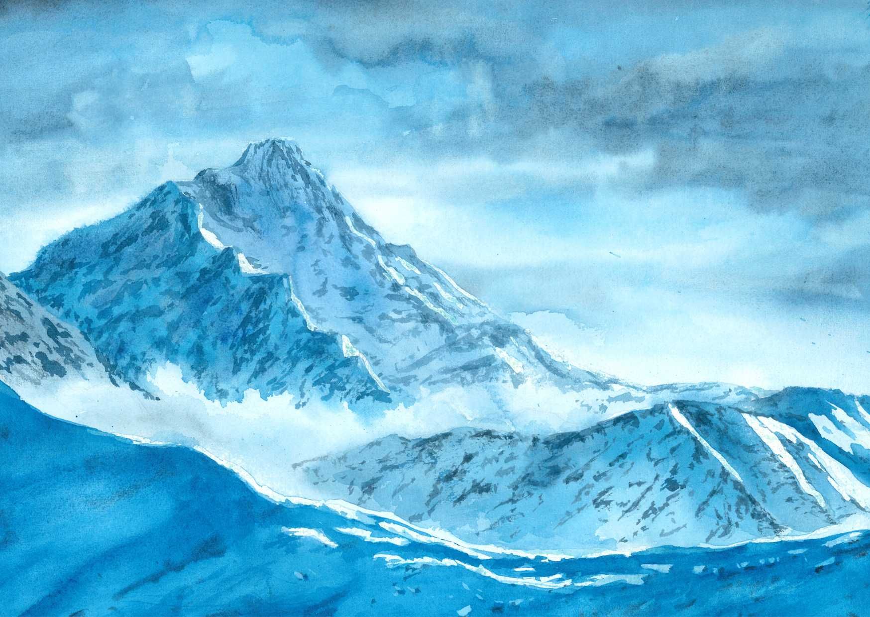Tatry, Krywań - wydruk Giclee A3