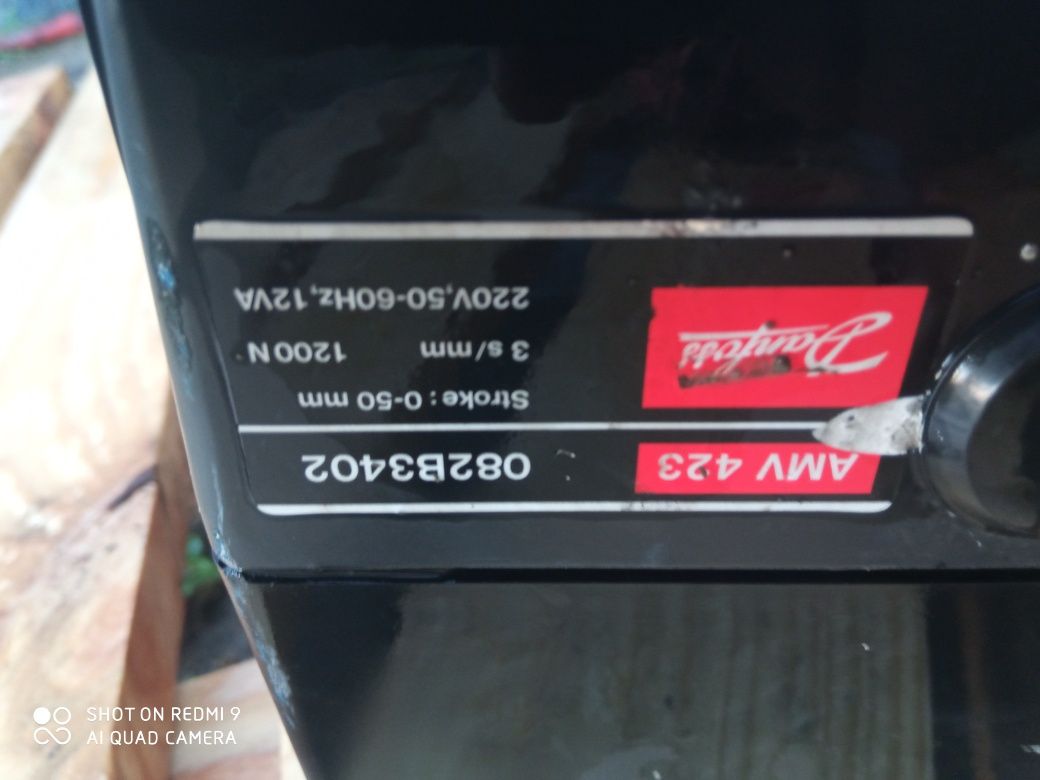 Siłownik Danfoss AMV 423 + zawór regulujący Danfoss truj drożnym