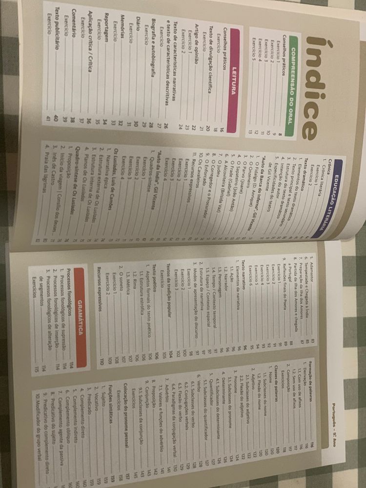 Manual preparacao Exame Nacional Portugues 9 ano