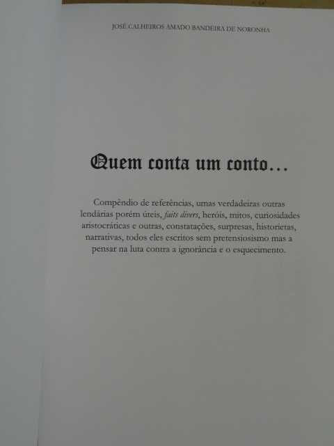 Quem Conta Um Conto de José Calheiros