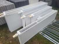 5x Grzejnik stalowy 120x50x10 dolne zasilanie