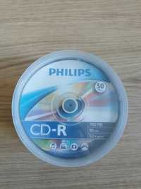 Caixa de CDs (50un) Philips nova selada