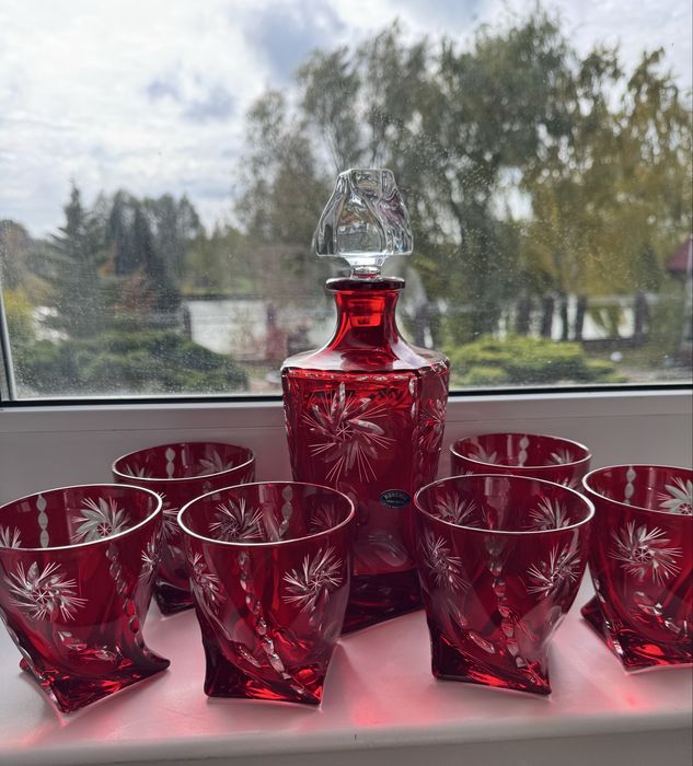 Набір для напоїв кришталь Bohemia