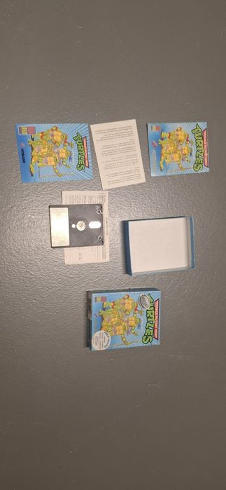 Amstrad CPC dyskietka gra Teenage Mutant Hero Turtles