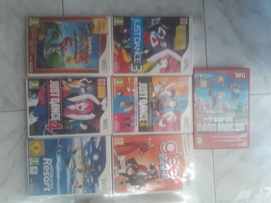 Consola Nintendo Wii com avaria.