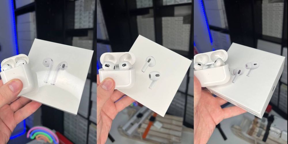 Навушники AirPods 3 з кейсом + чохол у подарунок