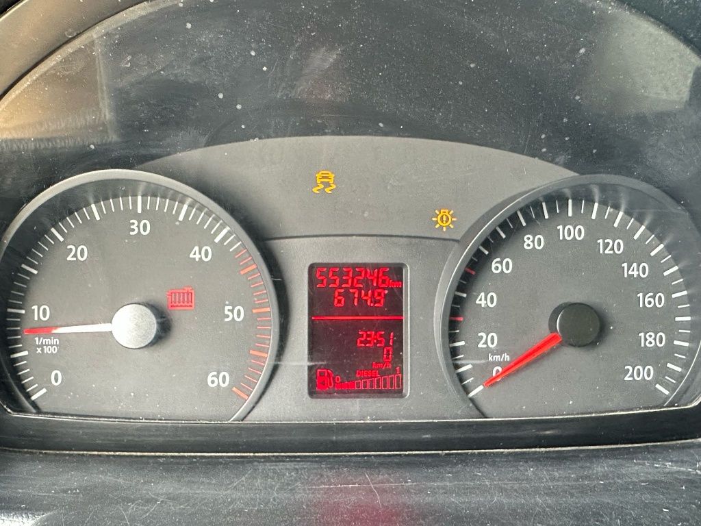 VW Crafter 2.5 TDI Kontener+Winda