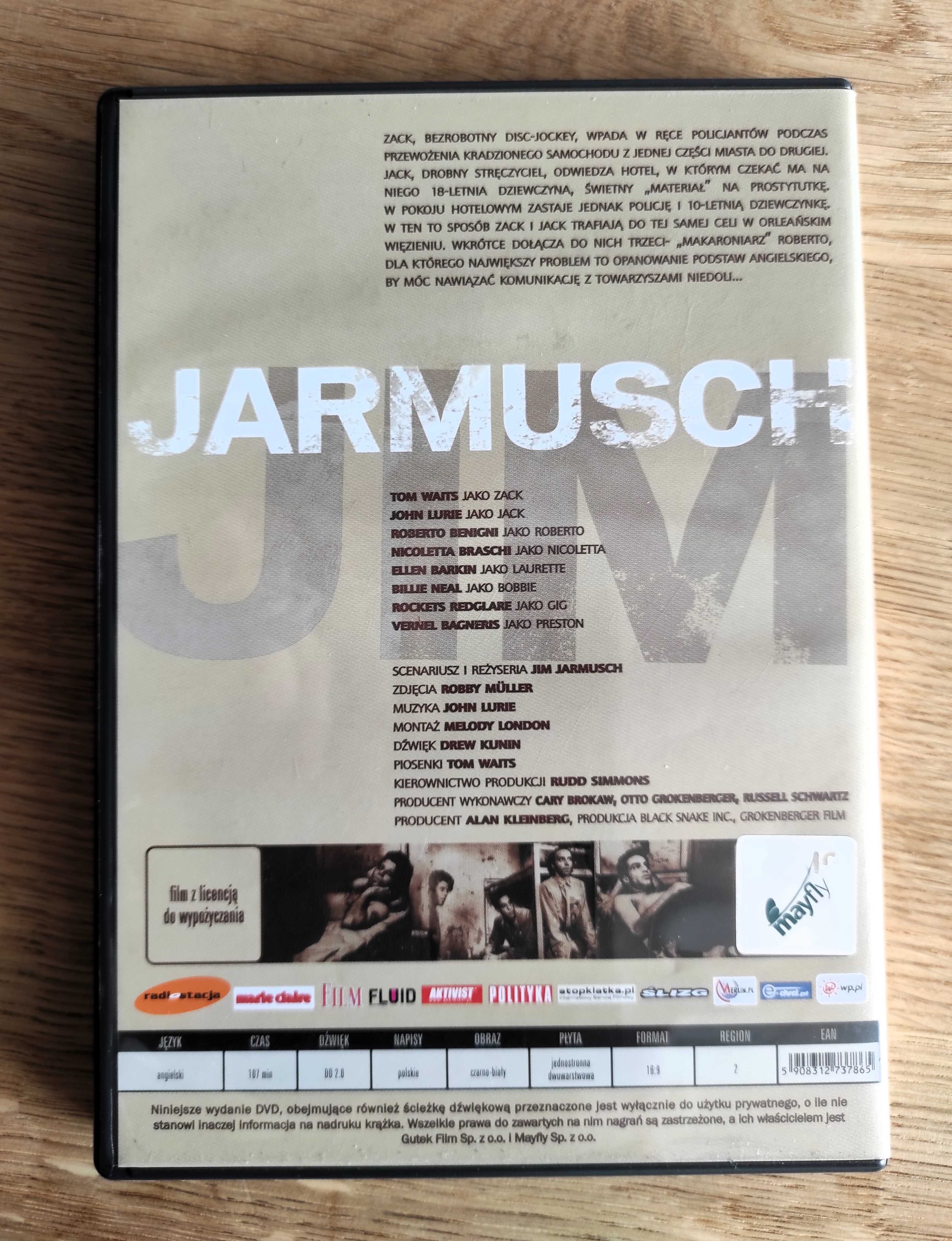 Jim Jarmusch Poza prawem film DVD z licencją