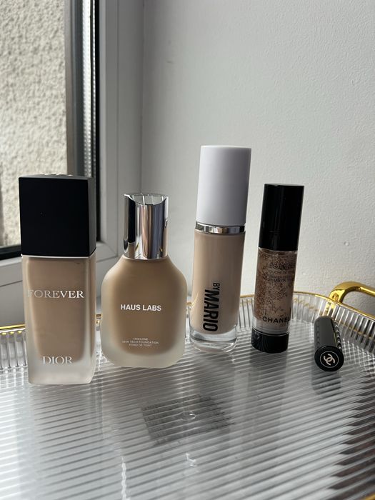Тональний Dior,Mario,Chanel,Haus Labs