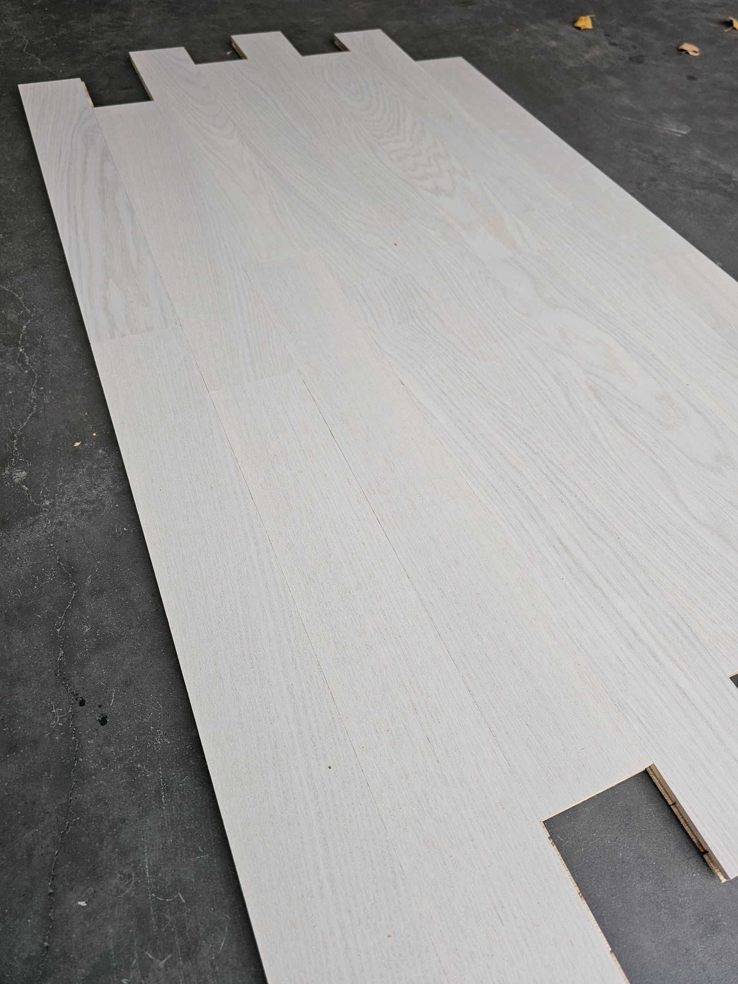 Parkiet biały olej uv klasa natur 11x70x490 (75 m2) PROMO