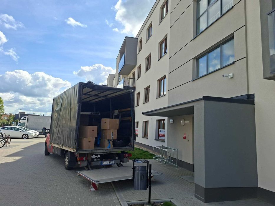 Przeprowadzki, transport od 50 zł, kompleksowo Piła i okolice, cała PL