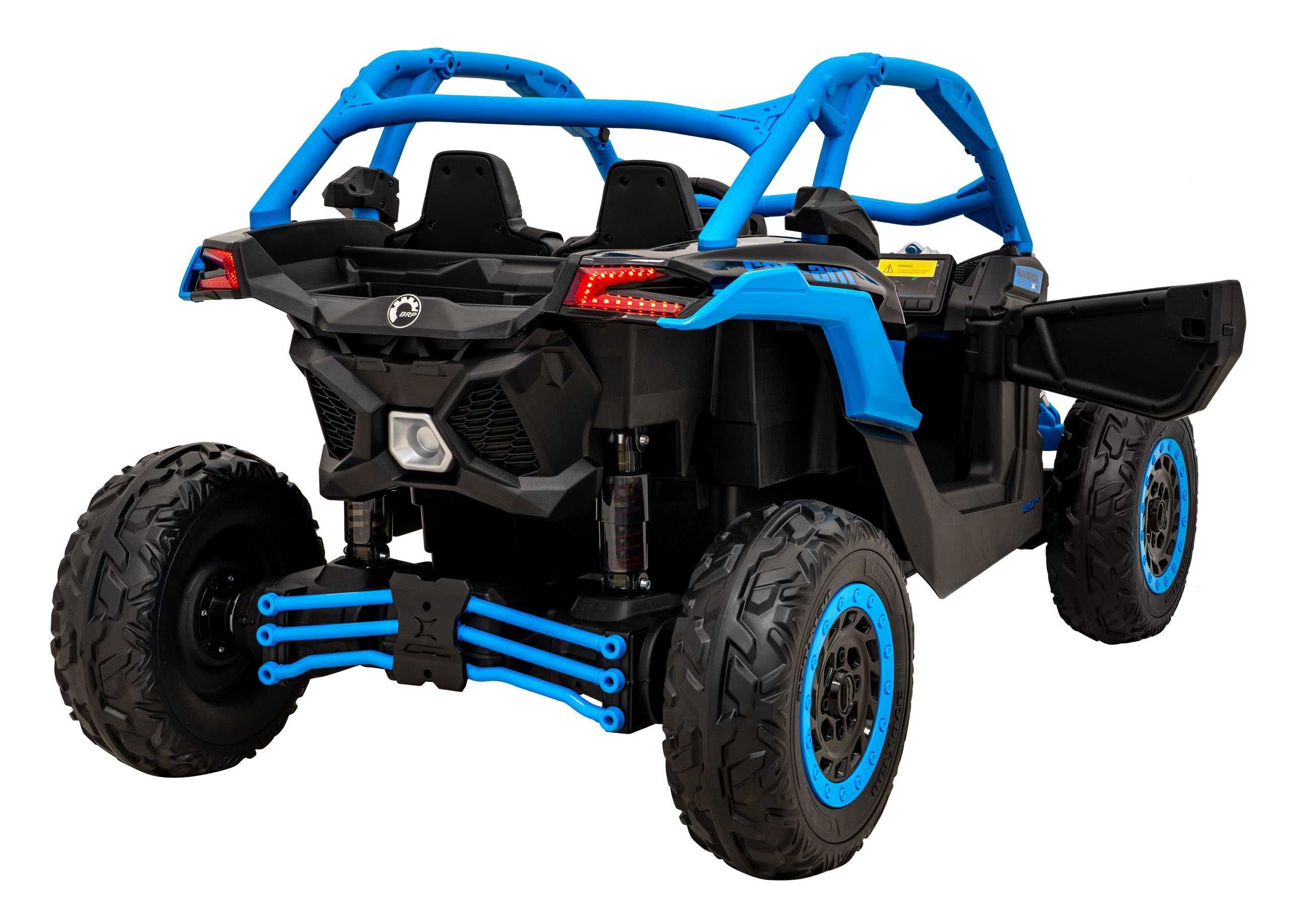 Autko dla dzieci Buggy na akumulator ATV CAN-AM Maverick Niebieski