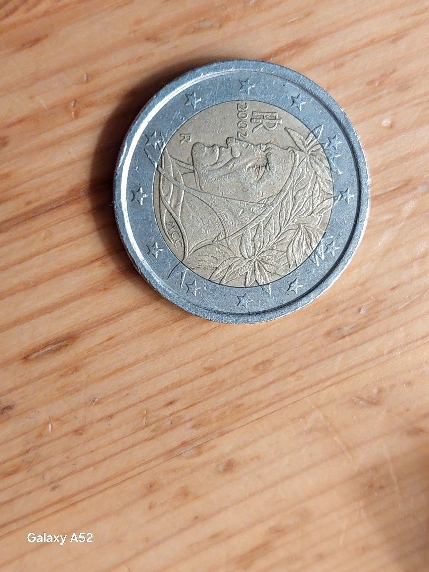 Rzadkość , moneta Dante Alighieri  2002 rok