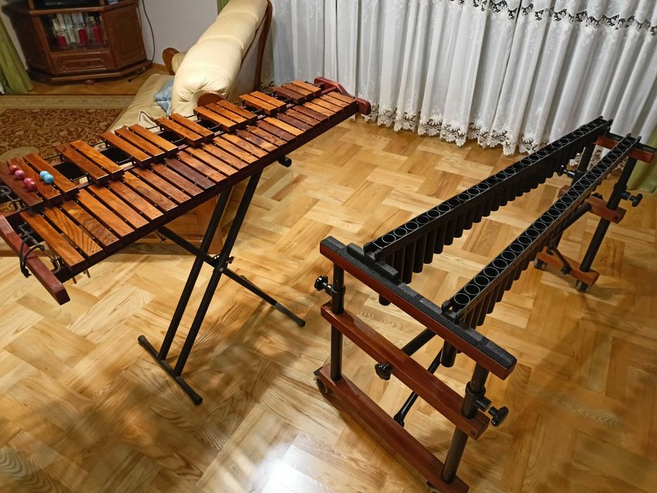 Ksylofon / marimba , koncertowy, profesjonalny, ruchomy-solidny statyw