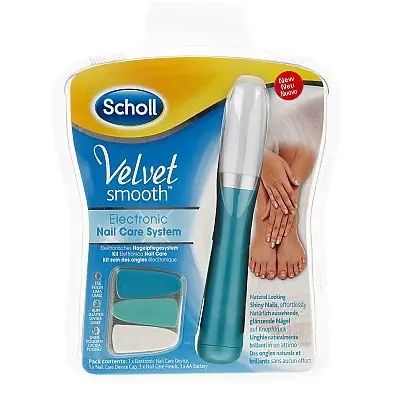 Электрическая пилка для ногтей Scholl Velvet Smooth Nail Care System