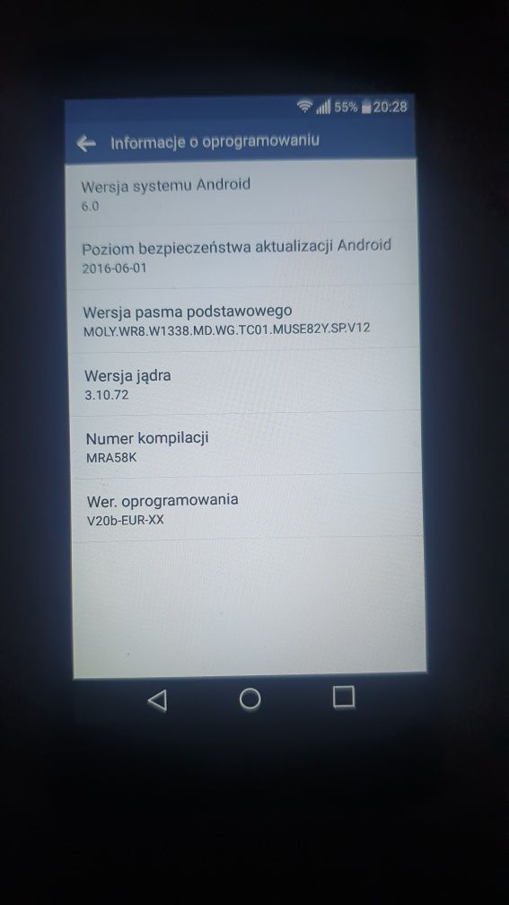 LG-H500f Magna Lte 5' 1/8GB 4x1.2GHz Android 6