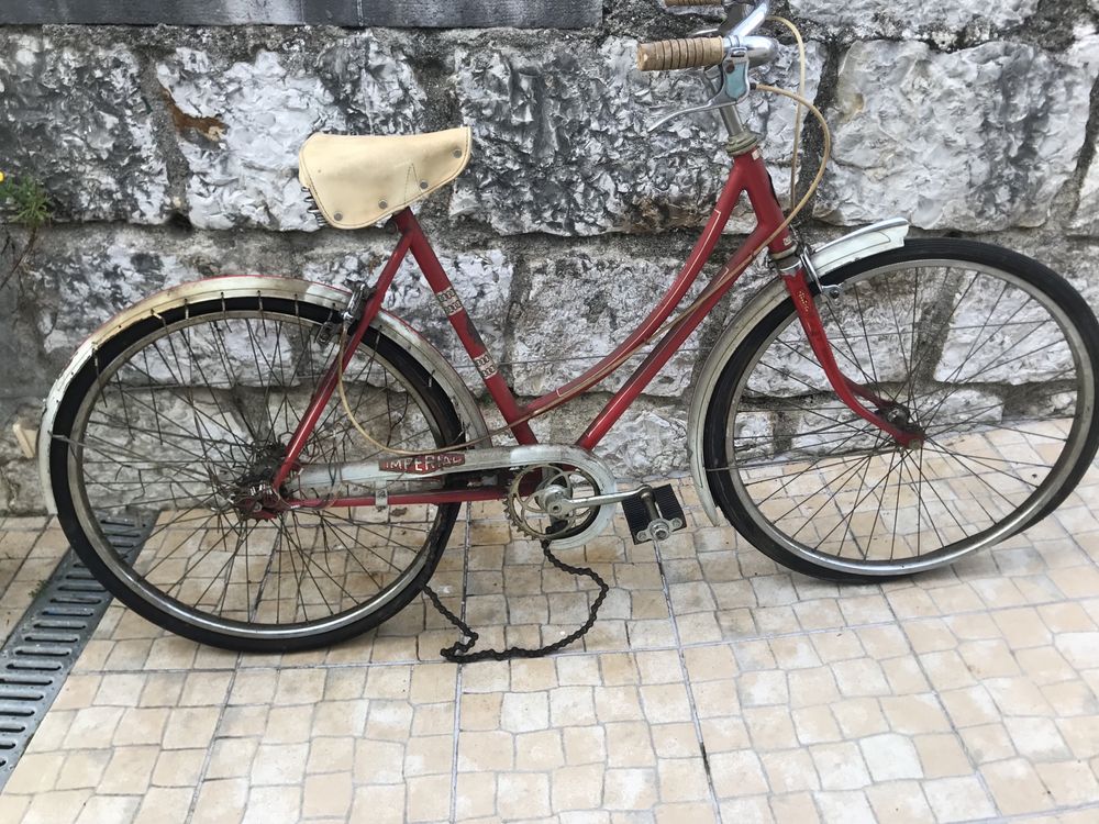 Bicicleta antiga roda 24 desoupar despachar