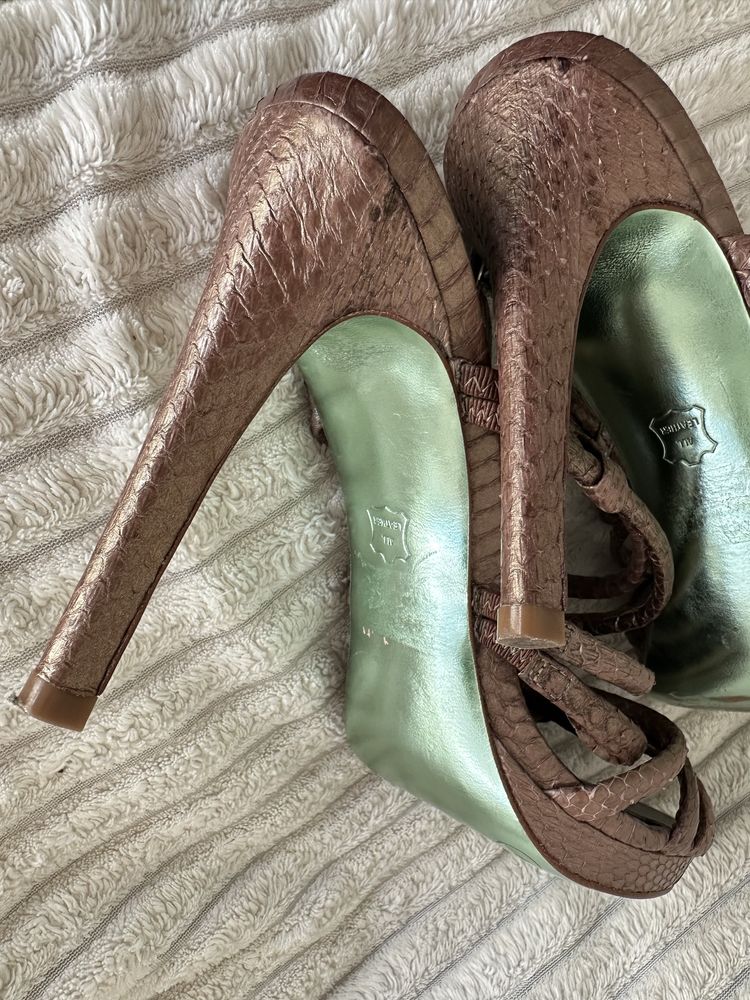 Nicole Miller buty szpilki odkryte r.39