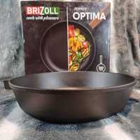 Сковорода чавунна brizoll 280×60 мм чугунная