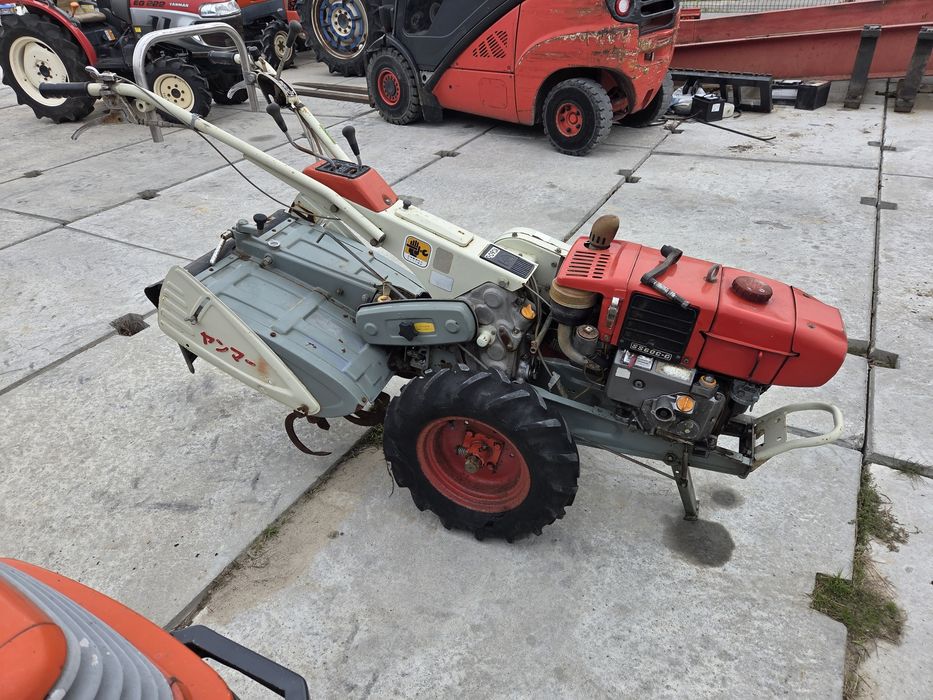 Traktorek jednoosiowy dzik Yanmar YC60 glebogryzarka diesel