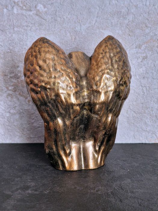 Męski anioł figurka z gipsu, wys. 11,3 cm