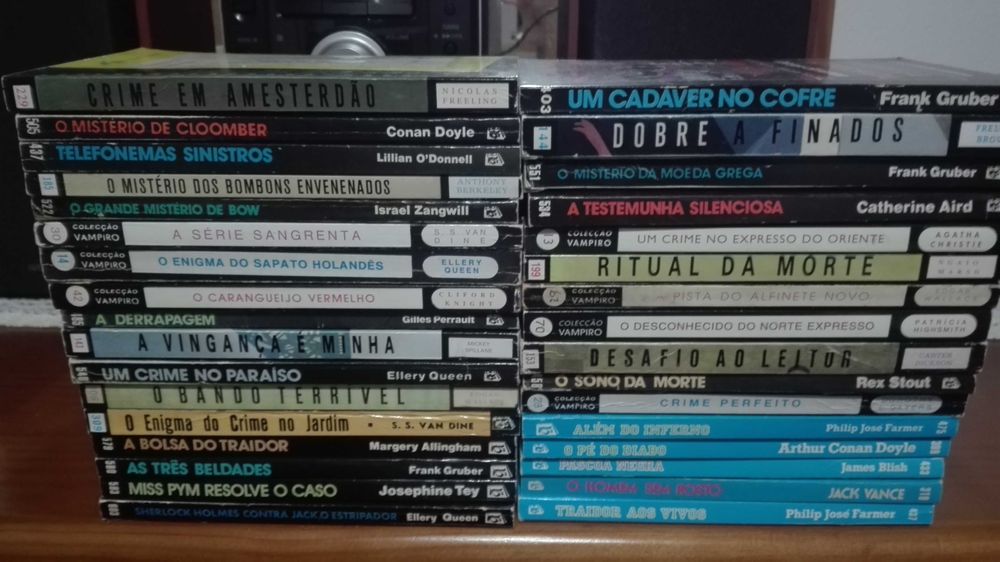Livros coleção Vampiro