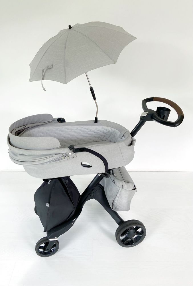 Stokke Xplory V6 Grey Melange - Zestaw!!