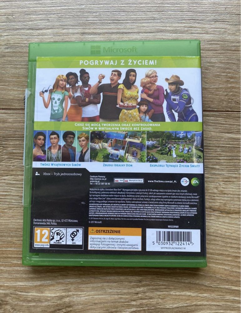 Gra The SIMS 4 PL Xbox One S X Series X